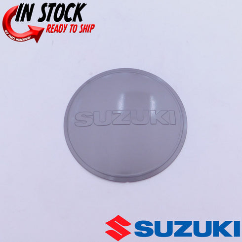 SUZUKI MAGNETO COVER EMBLEM COVER 2004-2009 GS500F GENUINE OEM NEW 68233-01D10